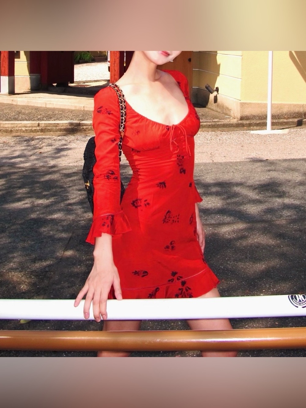 Realisation Par Sofia Mini Dress Milkmaid in Passion Red Size XXS / US 0 / AU 4 - Picture 2 of 4